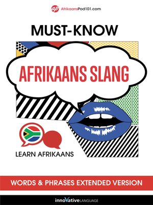 cover image of Must-Know Afrikaans Slang Words & Phrases
